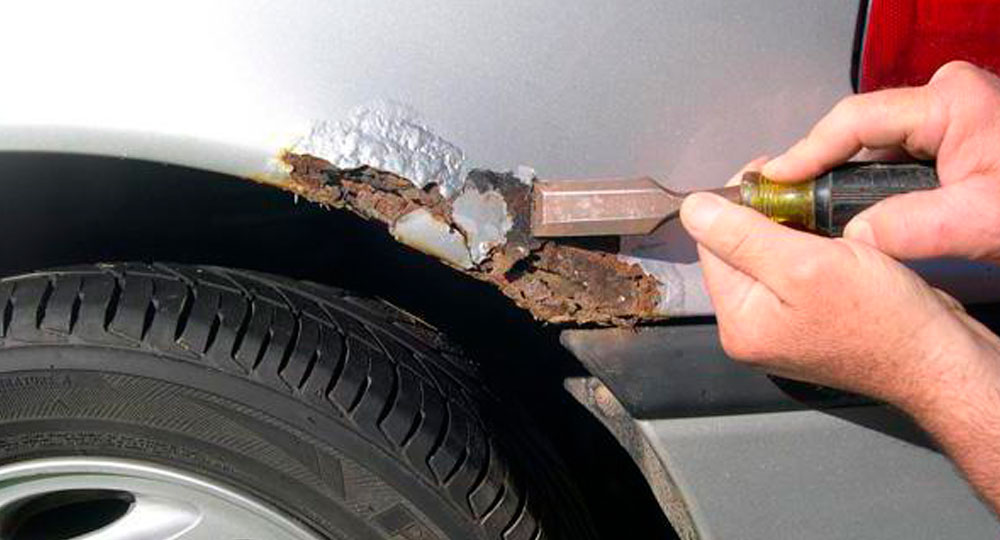 Как убрать ржавчину с кузова автомобиля своими руками